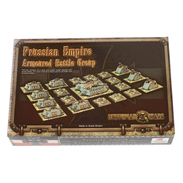 Dystopian Wars Prussian Empire Armoured Battle Group