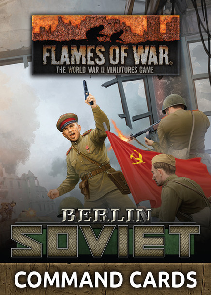 Flames of War Late War Berlin Soviet Command Cards (v4)