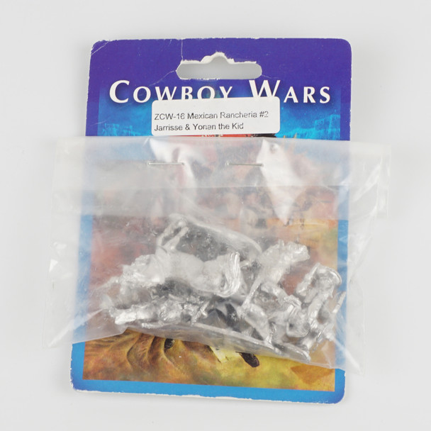 Old Glory 25mm Cowboy Wars Mexican Rancheria #2 Jarisse & Yonan the Kid