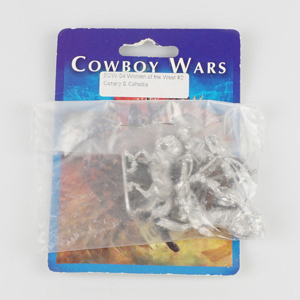 Old Glory 25mm Cowboy Wars Women of the West #2 Canary & Cahalba