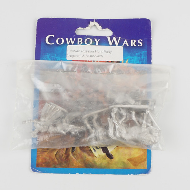 Old Glory 25mm Cowboy Wars Russian Hunting Party #2 Gregorski & Miliosovich
