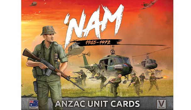 Flames of War 'NAM 1965-1972 ANZAC Unit Cards