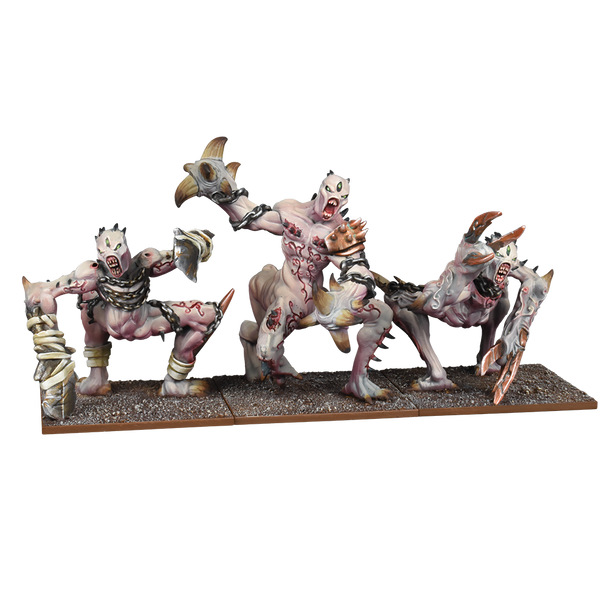 Kings of War Abyssal Dwarf Grotesques Regiment
