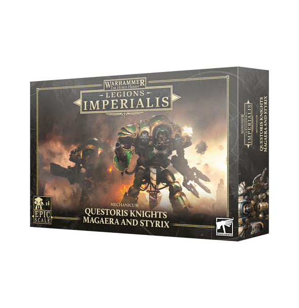 Warhammer: Legions Imperialis Mechanicum Questoris Knights Magaera / Styrix