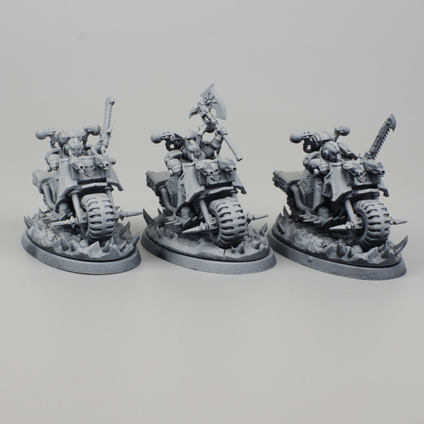 Warhammer 40k Chaos Space Marines Bikers