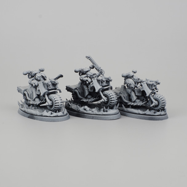 Warhammer 40k Chaos Space Marines Bikers