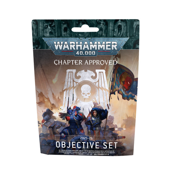 Warhammer 40k Chapter Approved Objectives Set (2025-26)