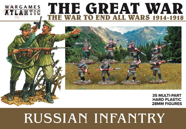 Wargames Atlantic The Great War: Russian Infantry (1914-1918)