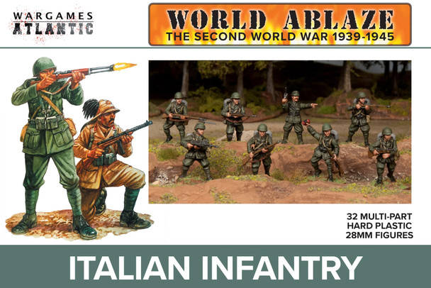 Wargames Atlantic World Ablaze: Italian Infantry
