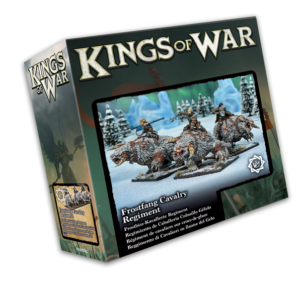 Kings of War Northern Alliance / Varangur Frost Fang Cavalry Regiment