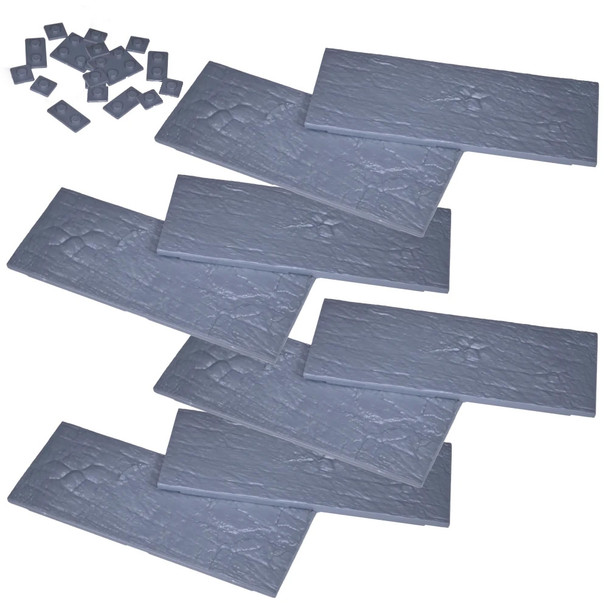 Kings of War Modular Plastic Base Set (125x50mm) x8