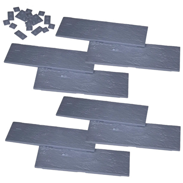 Kings of War Modular Plastic Base Set (120x40mm) x8