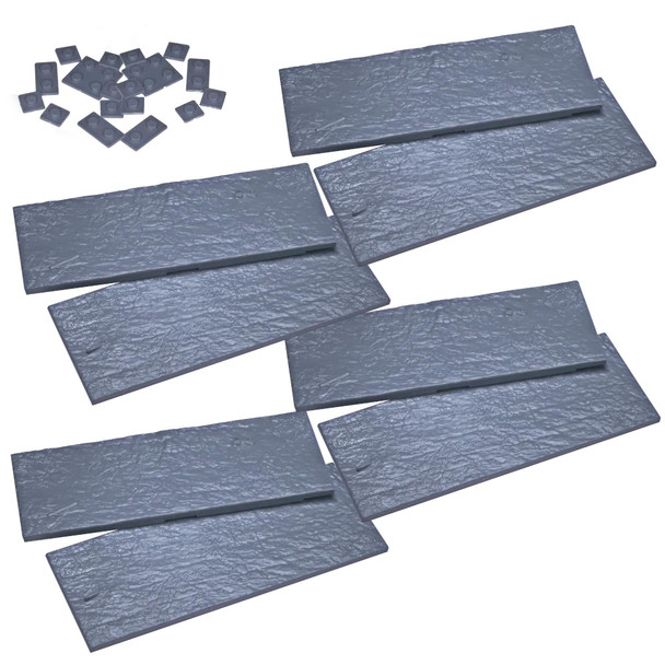 Kings of War Modular Plastic Base Set (100x40mm) x8