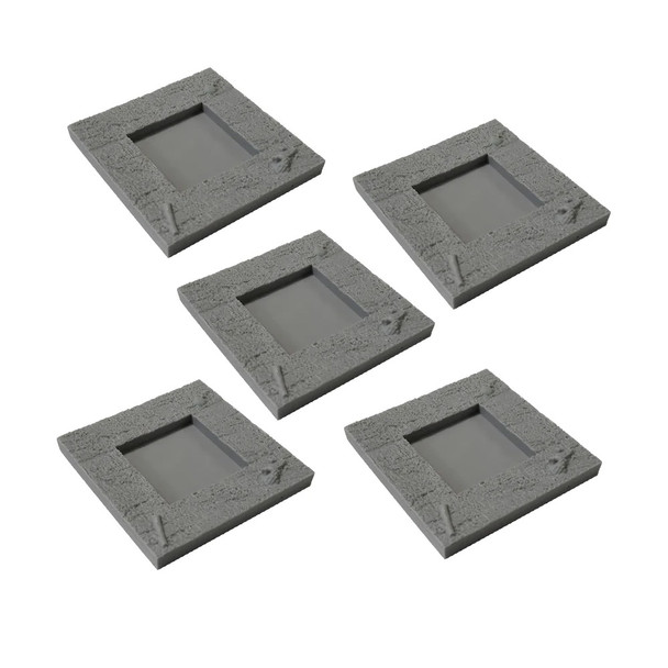 Kings of War Infantry Hero Base Converters (20mm to 40mm)