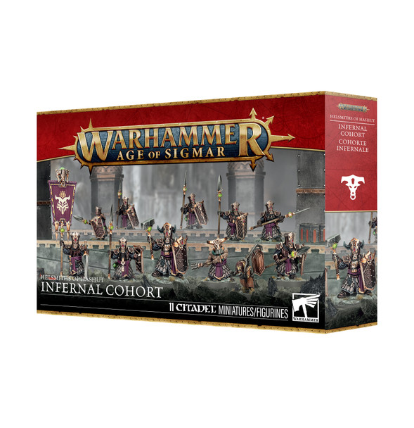 Warhammer: Age of Sigmar Helsmiths of Hashut Infernal Cohort Warhammer: Age of Sigmar Helsmiths of Hashut Infernal Cohort