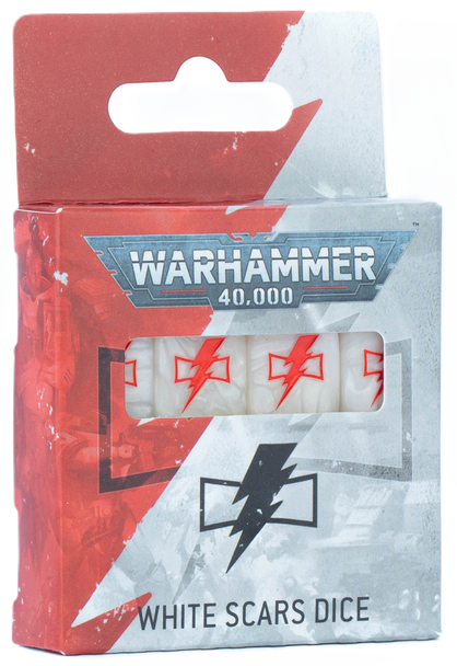 Warhammer 40k White Scars Dice (2025) Warhammer 40k White Scars Dice (2025)