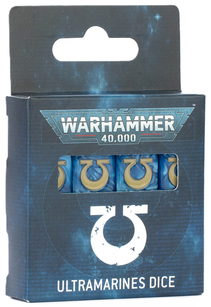 40k Ultramarines Dice (2025) (OOP)