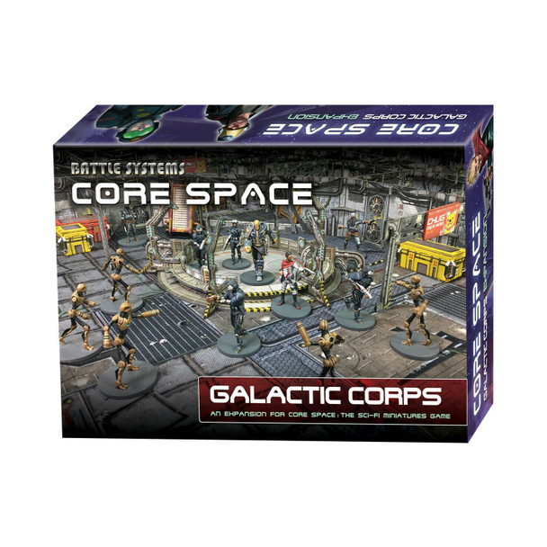 Core Space Galactic Corps Expansion - Battle Systems Cooperative / Solo Scifi Dungeon Crawler Board Game