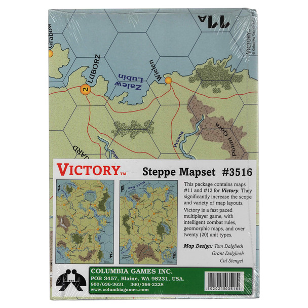 Columbia Games Victory: The Blocks of War (1st) Steppe Mapset #3516