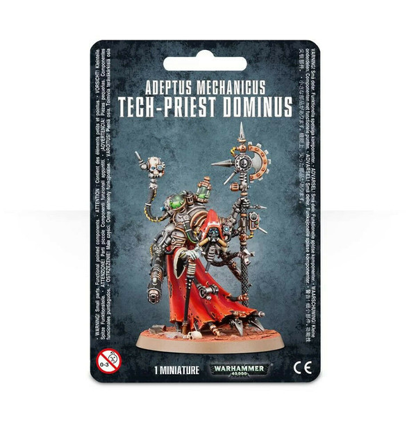 40k Adeptus Mechanicus Tech-priest Dominus (OOP Packaging)