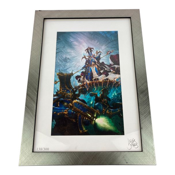 40k Thousand Sons Art Print 138/300 - Pre-owned