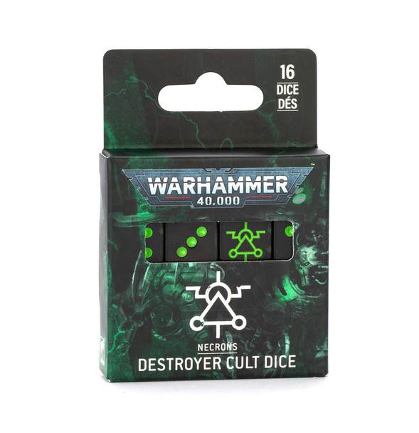 40k Necrons Destroyer Cult Dice - Preorder