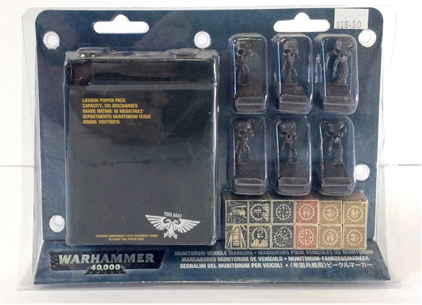 40k Munitorum Vehicle Markers (OOP)