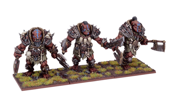 Kings of War Ogre Berzerker Braves Regiment