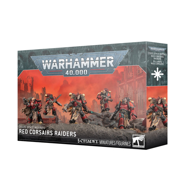 40k Chaos Space Marines Red Corsairs Raiders - Preorder