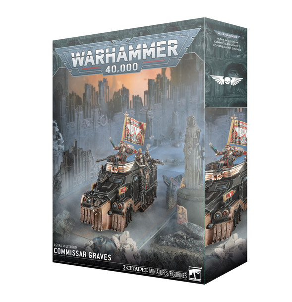 40k Astra Militarum Commissar Graves - Preorder
