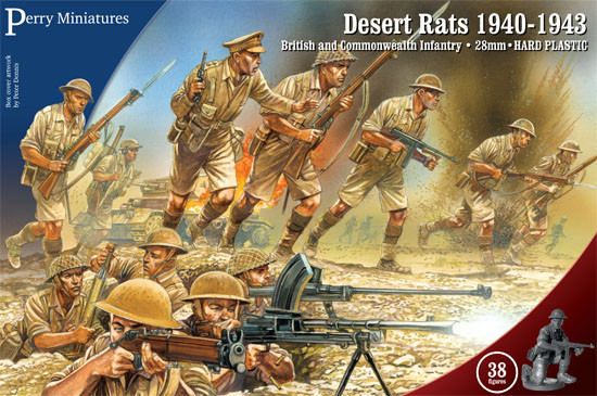 WWII British Plastic Desert Rats 1940-43 - Available to Order
