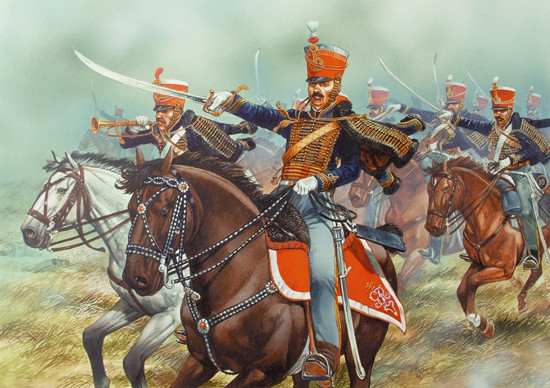 Napoleonic Plastic British Hussars - Available to Order