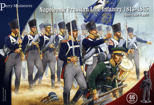 Napoleonic Prussian Plastic Line Infantry & Volunteer Jagers - Available to Order