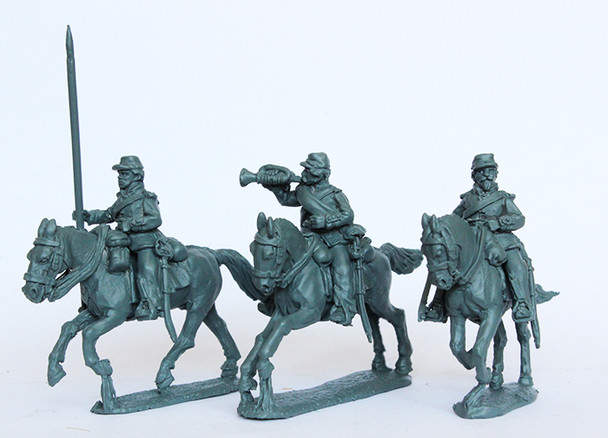 War of the Triple Alliance (1864-70) Brazilian Line Cavalry Command Galloping - Available to Order