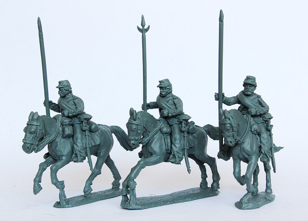 War of the Triple Alliance (1864-70) Brazilian Line Lancers Galloping - Available to Order