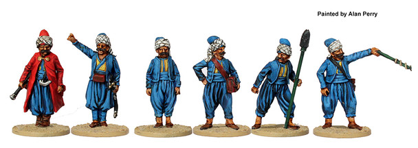 Napoleonic Ottoman Army 1790-1815 Mobile Artillery Crew Firing Piece - Available to Order