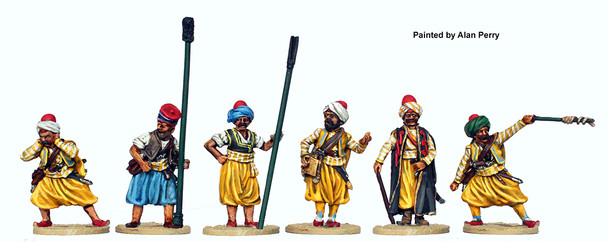 Napoleonic Ottoman Army 1790-1815 Heavy Artillery Crew Firing Piece - Available to Order