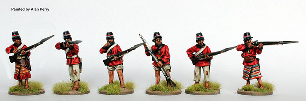 War of the Triple Alliance (1864-70) Paraguayan Infantry Firing Line Some in Chiripa - Available to Order