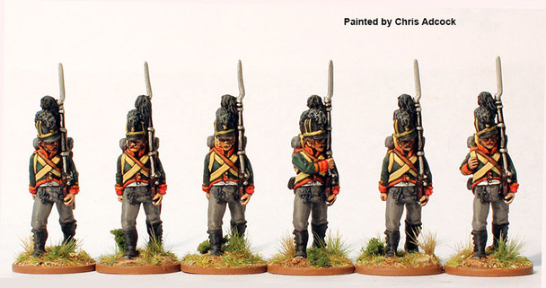Napoleonic Nassau Leib Battalion V. Todenwarth, Marching (Helmets) 1806-07 - Available to Order