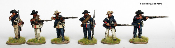 War of the Triple Alliance (1864-70) Brazilian Infantry Firing Line, Broad Brimmed Hats - Available to Order