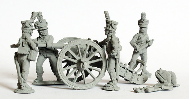 Napoleonic Danish-Norwegian Army Korende (Mounted) Artillery Loading 3pdr 1808-14 - Available to Order