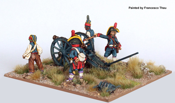 Napoleonic Ottoman Army 1790-1815 Foot Artillery Firing 8pdr - Available to Order