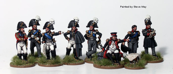 Napoleonic Russian High Command on Foot, 1812 - Available to Order