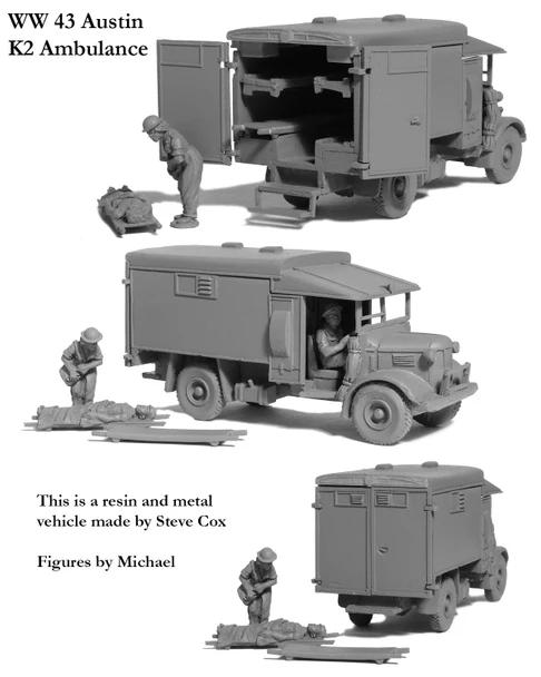 WWII British Austin K2 Ambulance - Available to Order