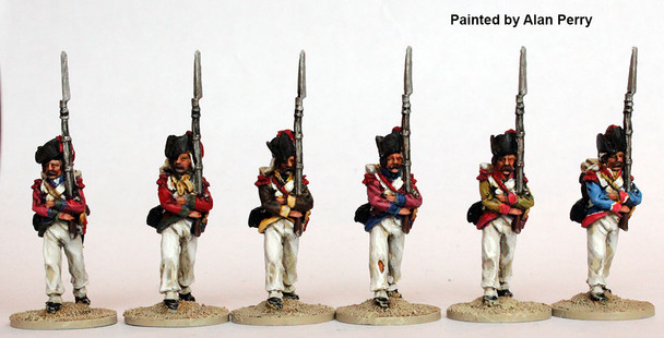 Napoleonic French in Egypt Grenadiers / Carabineers March Attack, Secured Arms, Cocked Hats (Kleber Ordnance) - Available to Order