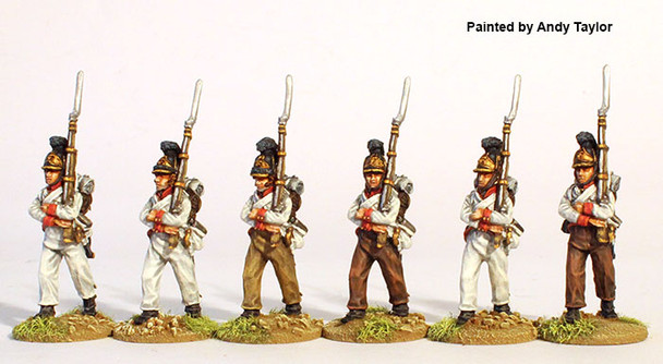 Napoleonic Confederation of the Rhine Wurzburg Fusiliers, Helmets, March Attack 1806-09 - Available to Order