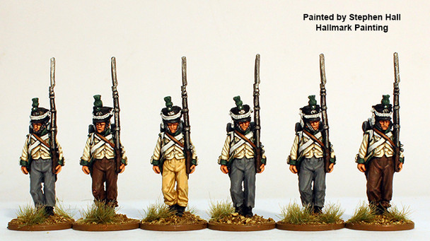 Napoleonic Confederation of the Rhine (5th Regt.) Lippe-Detmold Fusiliers Marching - Available to Order