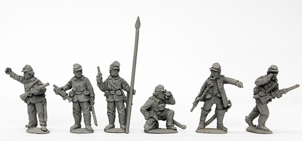ACW Dismounted Union Cavalry Command in Sack Coats - Available to Order