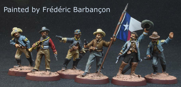 ACW Dismounted Confederate Cavalry Command - Available to Order
