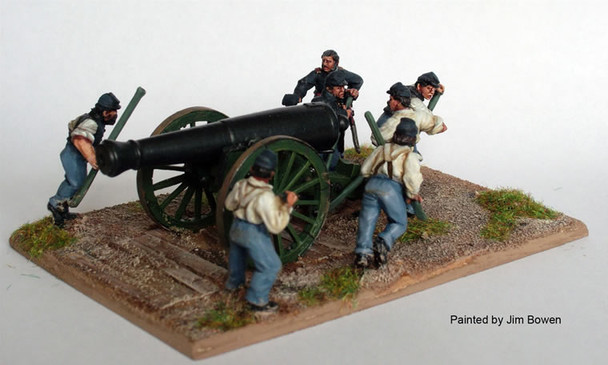 ACW Union Artillery Running Up 24pdr Smoothbore on Field Carriage - Available to Order